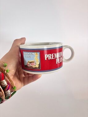 Vintage Ritz Crackers Mug for Gift Premium Plus Soup Cup Advertising